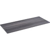 Lorell Relevance Series Charcoal Laminate Office Furniture - 72'' x 30'' Table Top - Straight Edge - Material: Polyvinyl Chloride (PVC) Edge - Finish: Charcoal, Laminate