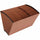 Business Source Legal Recycled Expanding File - 8 1/2'' x 14'' - 21 Pocket - Brown - 30% Recycled - 1 Each
