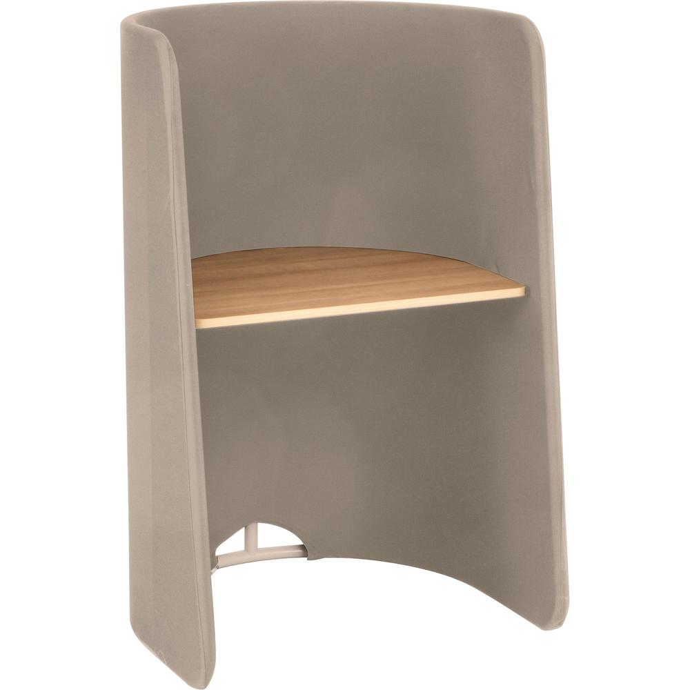 Safco Roam Touchdown Workstation - Beech Rectangle, Laminated Top x 34'' Table Top Width x 24'' Table Top Depth - 51.50'' Height x 33'' Width x 30'' Depth - Assembly Required - 1 Each