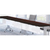 Special-T 59'' Tabletop Acrylite Modesty Panel - 59'' Length x 10'' Height - Acrylic - Frosted White