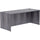 Lorell Essentials Series Rectangular Desk Shell - 72'' x 30''29.5'' , 1'' Top - Laminate, Weathered Charcoal Table Top - Grommet