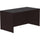 Lorell Essentials Series Rectangular Desk Shell - 60'' x 30''29.5'' Desk Shell, 1'' Top - Finish: Espresso