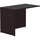 Lorell Essentials Series Return Shell - 42'' x 24''29.5'' Return Shell, 1'' Top - Finish: Espresso