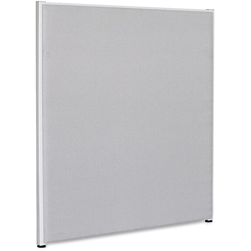 Lorell Panel System Partition Fabric Panel - 36'' Width x 48'' Height - Fabric, Steel - Gray - 1 Each