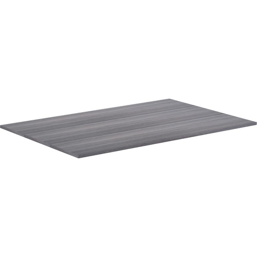 Lorell Revelance Conference Rectangular Tabletop - 71.6'' x 47.3'' x 1'' x 1'' - Material: Laminate - Finish: Weathered Charcoal