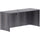 Lorell Essentials Series Credenza Shell - 66'' x 24''29.5'' Credenza Shell, 1'' Top - Finish: Weathered Charcoal Laminate, Silver Brush