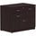 Lorell Essentials Series Box/Box/File Lateral File - 35.5'' x 22''29.5'' Lateral File, 1'' Side Panel - 4 x File, Box Drawer(s) - Finish: Espresso Laminate