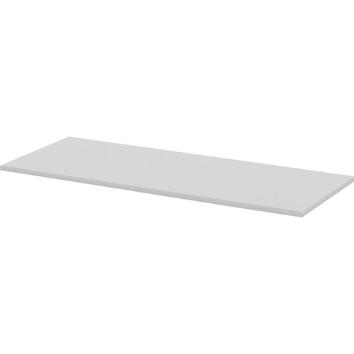 Lorell Training Tabletop - Gray Rectangle Top - 60'' Table Top Length x 24'' Table Top Width x 1'' Table Top ThicknessAssembly Required - Particleboard, Melamine Top Material - 1 Each