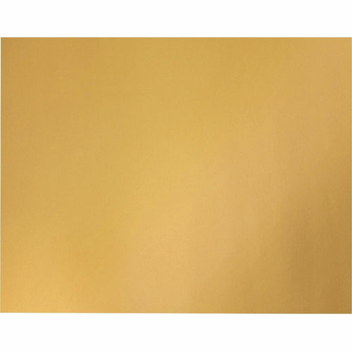 UCreate Metallic Poster Board - Classroom, Poster, Mounting, Project - Yellow - 25 / Carton