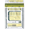 ControlTek SafeLOK Tamper-Evident Deposit Bags - 12'' Length x 9'' Width - Seal Closure - White - Deposit, Cash, Note, Bill - 100 / Pack - CONTROLTEK