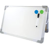 Flipside Desktop Easel Set with Pen and Two Magnets, 20'' x 16'' - Flipside Products