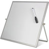Flipside Dry-Erase Flip Easel - 12'' (1 ft) Width x 12'' (1 ft) Height - White Surface - Magnetic - 1 Each - Flipside Products