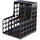 Oxford Decorack Shelf File - 2 Divider(s) - Black - Plastic - 1 Each - Pendaflex