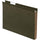 Pendaflex Letter Recycled Hanging Folder - 1'' Folder Capacity - 8 1/2'' x 11'' - Folder - Standard Green - Reinforced, Reinforced Gusset, Acid-free - 10% Recycled - 25 / Box