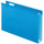 Pendaflex 1/5 Tab Cut Legal Recycled Hanging Folder - 8 1/2'' x 14'' - 2'' Expansion - Pressboard, Poly - Blue - 10% Recycled - 25 / Box