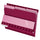 Pendaflex 1/3 Tab Cut Letter Recycled Top Tab File Folder - 8 1/2'' x 11'' - Burgundy - 10% Recycled - 100 / Box