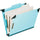 Pendaflex Letter Recycled Classification Folder - 8 1/2'' x 11'' - 2'' Expansion - 2 3/4'' for Folder - 2 Divider - 25 pt. - Pressboard, Tyvek - Blue - Tab Divider, Reinforced Gusset, Acid-free, Durable -