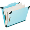 Pendaflex Legal Recycled Classification Folder - 8 1/2'' x 14'' - 2'' Expansion - 2 3/4'' Fastener Capacity for Folder - 2 Divider(s) - Pressboard, Tyvek - Blue - 65% Recycled