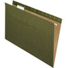 Pendaflex Essentials 1/5 Tab Cut Legal Recycled Hanging Folder - 8 1/2'' x 14'' - Standard Green - 100% Recycled - 25 / Box