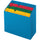 Pendaflex Recycled Expanding File - 11'' x 12'' - 12 Pocket(s) - Paper, Paper - Blue - 10% Recycled - 1 Each