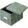 Globe-Weis Agate Heavy-duty Card File Lid Box - Internal Dimensions: 9'' Width x 6'' HeightExternal Dimensions: 11.6'' Depth - 1000 x Card - Heavy Duty - Fiberboard - Green - For Card, Check - Recycled -