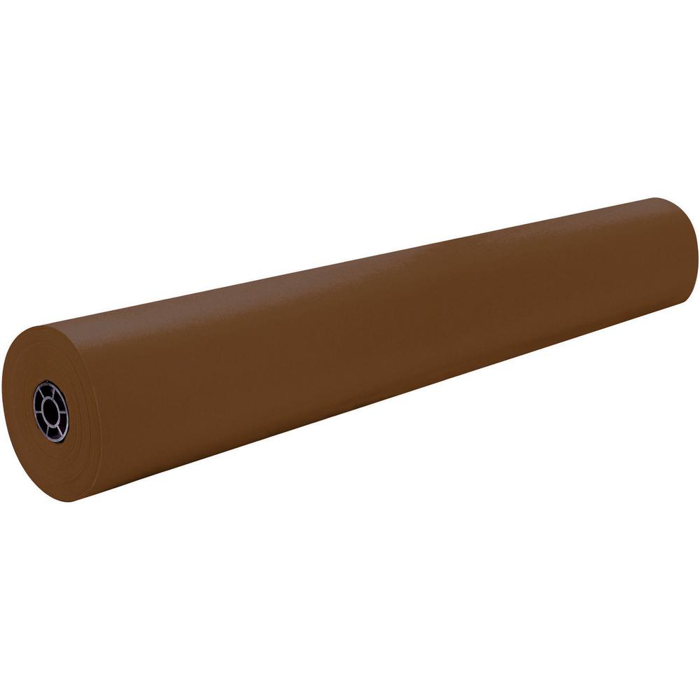 Rainbow Kraft Colored Kraft Duo-Finish Kraft Paper - ClassRoom Project - 36''Width x 1000 ftLength - 1 / Roll - Brown - Kraft - Pacon
