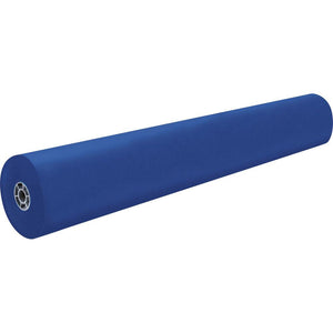 Rainbow Kraft Colored Kraft Duo-Finish Kraft Paper - ClassRoom Project - 36''Width x 1000 ftLength - 1 / Roll - Dark Blue - Kraft - Pacon