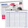Rediform Visitor's Log Book - 50 Sheet(s) - Wire Bound - 1 Part - 11'' x 8.50'' Sheet Size - White - White Sheet(s) - Blue Print Color - Recycled - 1 Each