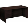 HON 10500 H10584L Pedestal Desk - 66'' x 30''29.5'' - 2 x Box, File Drawer(s)Left Side - Flat Edge