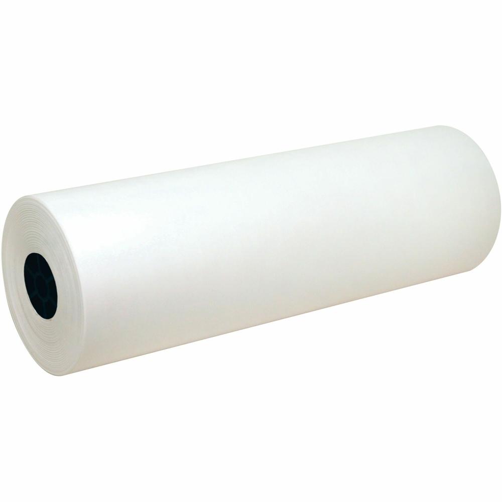 Pacon Kraft Paper - Classroom Activities, Painting, Craft - 7''Height x 24''Width x 1000 ftLength - 1 / Roll - White