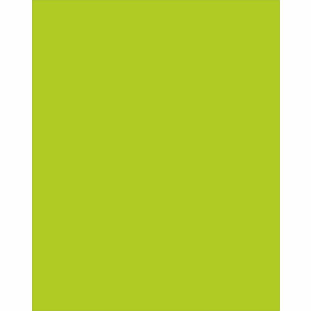 UCreate Neon Poster Board - 22''Width x 28''Length - 25 / Carton - Hot Lime