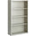 Lorell Fortress Series Bookcase - 34.5'' x 13'' x 60'' - 4 x Shelf(ves) - Light Gray - Powder Coated - Steel - Recycled