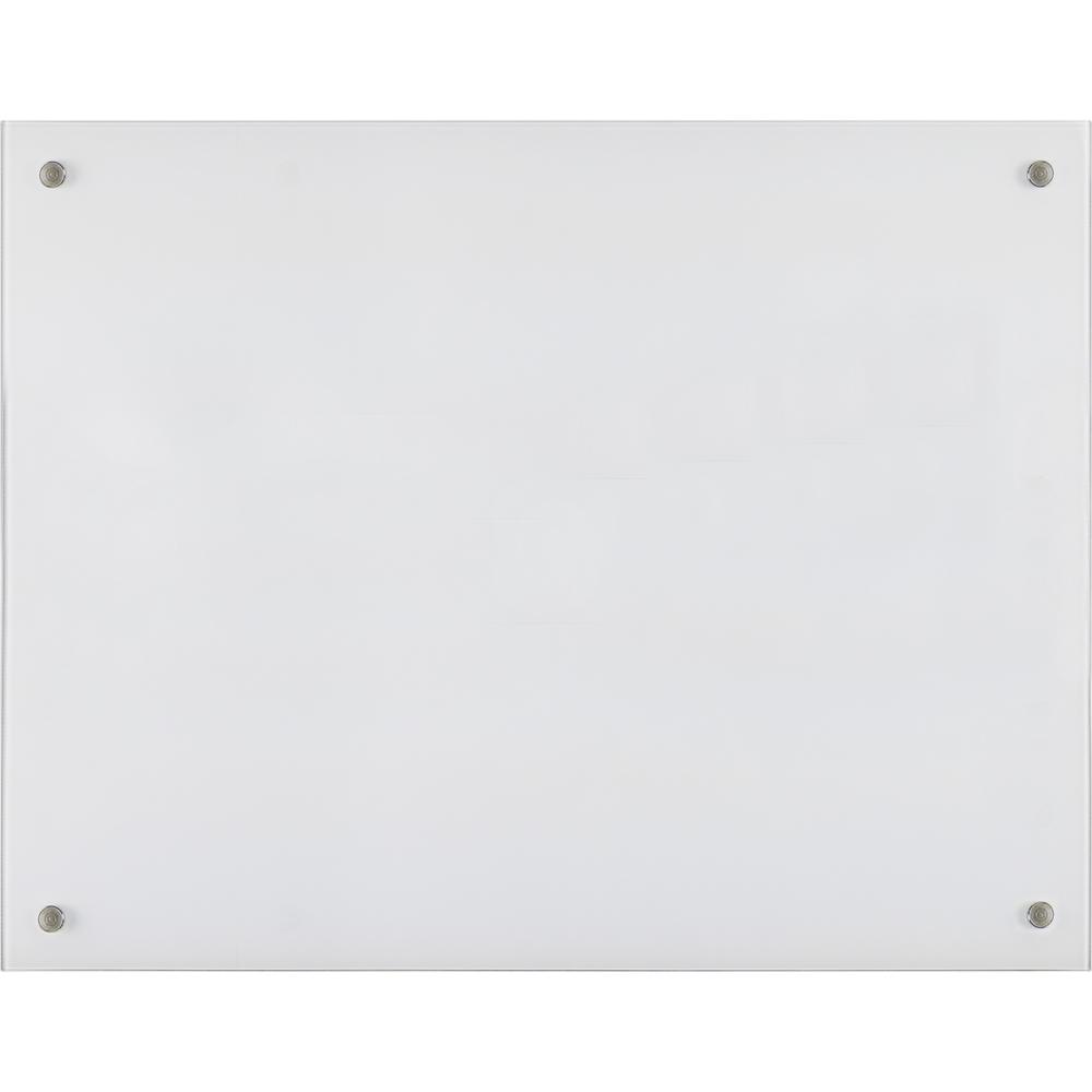 Lorell Dry-Erase Glass Board - 48'' (4 ft) Width x 36'' (3 ft) Height - Frost Glass Surface - Rectangle - Stain Resistant, Ghost Resistant - Assembly Required - 1 Each