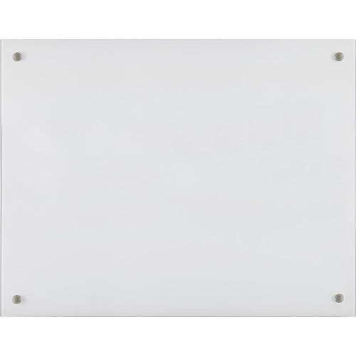 Lorell Dry-Erase Glass Board - 48'' (4 ft) Width x 36'' (3 ft) Height - Frost Glass Surface - Rectangle - Stain Resistant, Ghost Resistant - Assembly Required - 1 Each