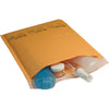 Sealed Air Jiffylite Bubble Cushioned Mailers - Padded - #5 - 10 1/2'' Width x 16'' Length - Peel & Seal - Kraft - 80 / Carton - Gold