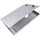 Saunders Tuff Writer Recycled Aluminum Clipboard - 1'' Clip Capacity - Side Opening - 12'' - Aluminum - Silver - 1 Each