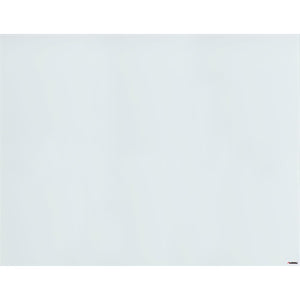 Lorell Magnetic Dry-Erase Glass Board - 46.5'' (3.9 ft) Width x 36'' (3 ft) Height - White Glass Surface - Rectangle - Magnetic - Stain Resistant, Ghost Resistant, Smooth Writing - 1 Each