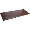 Lorell Relevance Series Tabletop - Laminated Rectangle, Mahogany Top x 48'' Table Top Width x 24'' Table Top Depth x 1'' Table Top Thickness x 47.63'' Width x 23.63'' Depth - Assembly Required - 1 Each