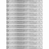 Westcott Stainless Steel Rulers - 12'' Length x 1'' Width - 1/16, 1/32 Graduations - Metric, Imperial Measuring System - Stainless Steel - Stainless Steel - 12 / Box
