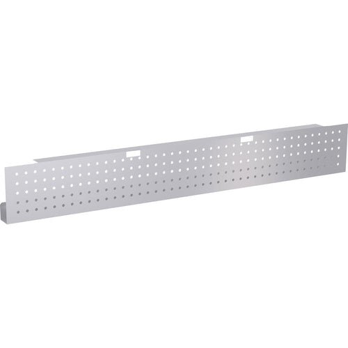 Lorell 72'' Training Table Modesty Panel - 66'' Width x 3'' Depth x 10'' Height - Steel - Metallic Silver