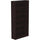Lorell Laminate Bookcase - 0.8'' Shelf, 36'' x 12''72'' - 6 Shelve(s) - 5 Adjustable Shelf(ves) - Square Edge - Material: Thermofused Laminate (TFL) - Finish: Espresso