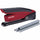 Bostitch InPower Spring-Powered Antimicrobial Desktop Stapler - 20 Sheets Capacity - 210 Staple Capacity - Full Strip - 1 Each - Red