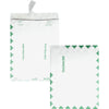 Survivor 6 x 9 DuPont Tyvek First Class Border Catalog Mailers with Self-Seal Closure - First Class Mail - #1 - 6'' Width x 9'' Length - 14 lb - Peel & Seal - Tyvek - 100 / Box - White - SURVIVOR