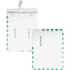 Survivor 10 x 13 DuPont Tyvek First Class Border Catalog Mailer with Self-Sealing Closure - First Class Mail - #13 1/2 - 10'' Width x 13'' Length - 14 lb - Peel & Seal - Tyvek - 100 / Box - White - SURVIVOR