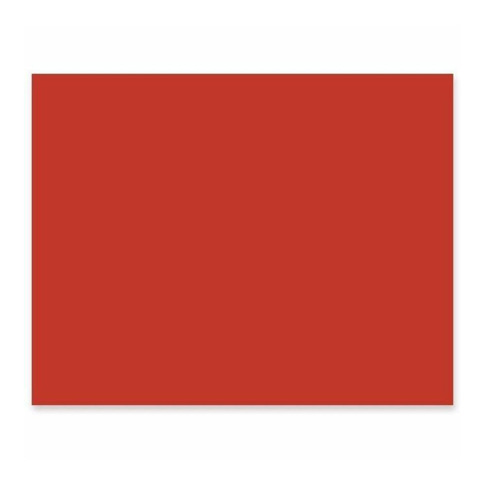 Pacon Railroad Board - Art, Mat, Mounting, Poster, Block Printing, Stenciling - 28''Height x 22''Width - 25 / Carton - Red