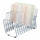 LEE Flexible Expandable Collator/Sorter/File - 24 - 7'' Height x 11'' Width x 10.5'' DepthDesktop - 22% Recycled - Silver - Aluminum - 1 Each