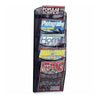 Safco 5-Pocket Onyx Mesh Literature Organizer - 5 Pocket(s) - 28.33'' Height x 10.25'' Width x 3.50'' Depth - Wall Mountable - Powder Coated - Black - Steel - 1 Each