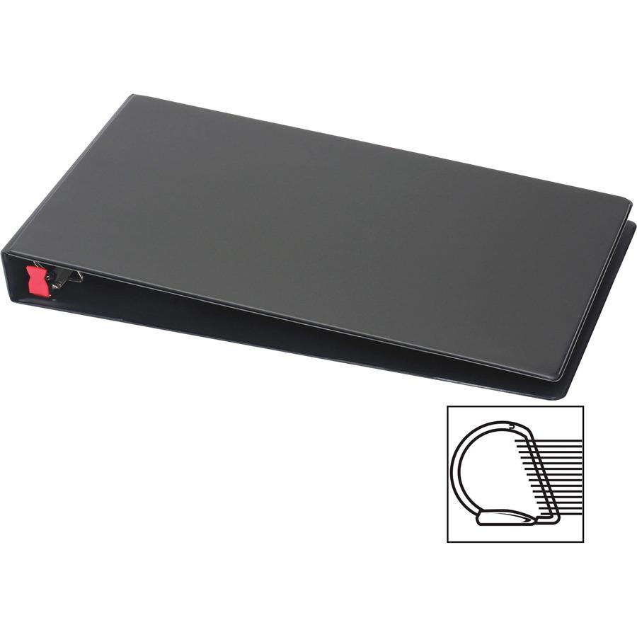 Cardinal EasyOpen Locking Slant-D Tabloid Binders - 1 1/2'' Binder Capacity - Tabloid - 11'' x 17'' Sheet Size - 350 Sheet Capacity - 1 1/5'' Spine Width - 3 x D-Ring Fastener(s) - Inside Front & Back Poc