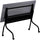 Lorell Flip Top Training Table - Charcoal Rectangle, Melamine Top - Black Four Leg Base - 4 Legs x 60'' Table Top Width x 23.60'' Table Top Depth - 29.50'' Height - Melamine - 1 Each