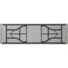 Lorell Extra-Capacity Ultra-Lite Folding Table - Light Gray Top - Dark Gray Base - 750 lb Capacity x 96'' Table Top Width x 30'' Table Top Depth - 29.25'' Height - Gray - High-density Polyethylene (HDPE)